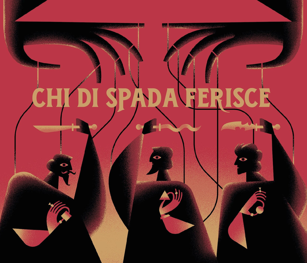 Chi di spada ferisce. Ediz. italiana e inglese. Con 80 Carte