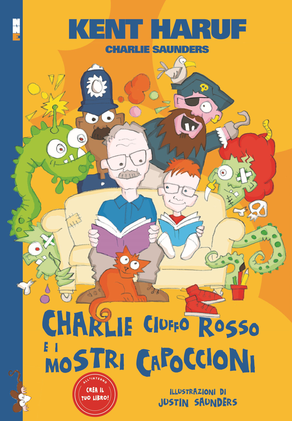 CHARLIE CIUFFO ROSSO E I MOSTRI CAPOCCIONI - Haruf Kent; Saunders Charlie - 9791280284273