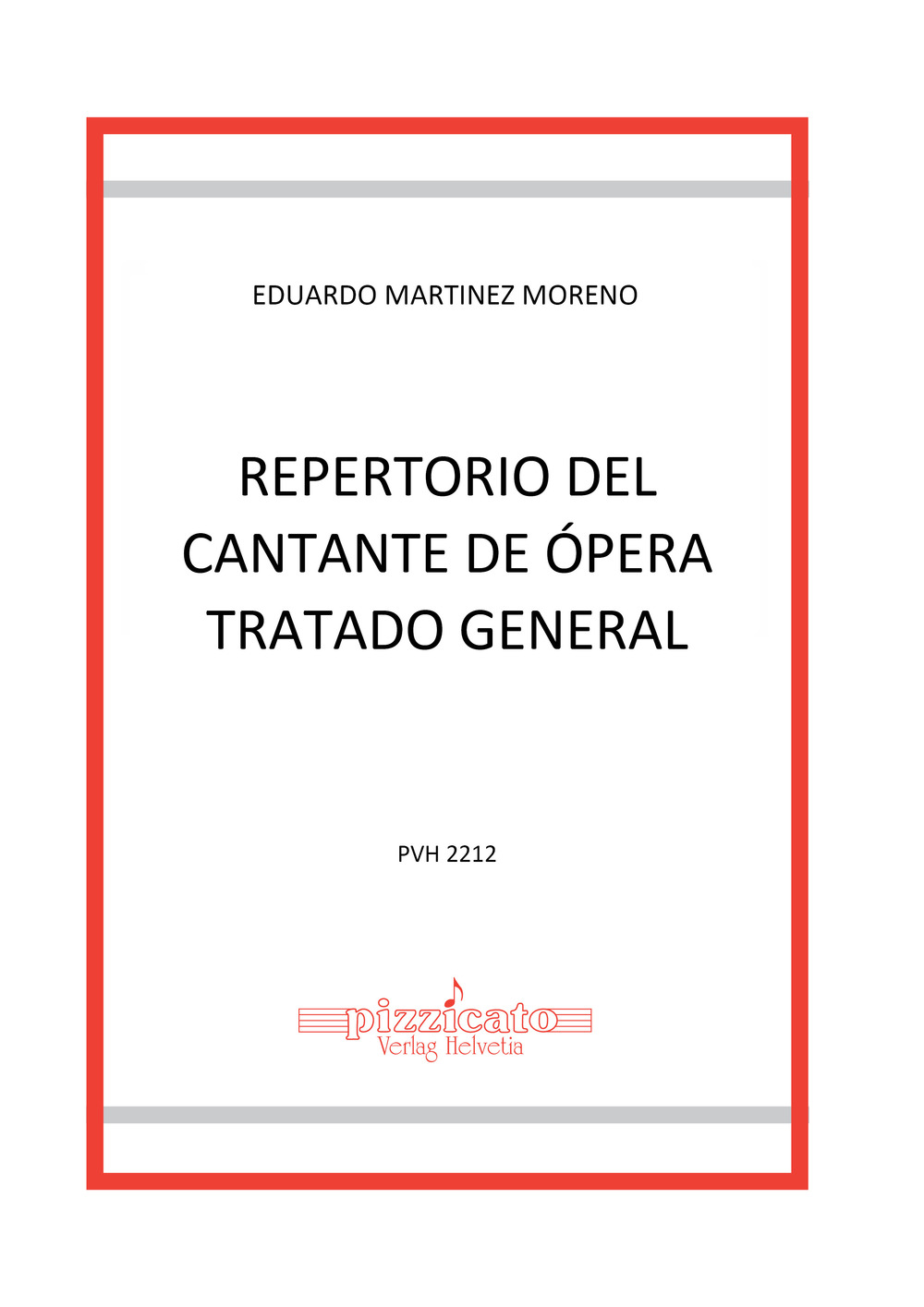 Repertorio del Cantante de Ópera Tratado General