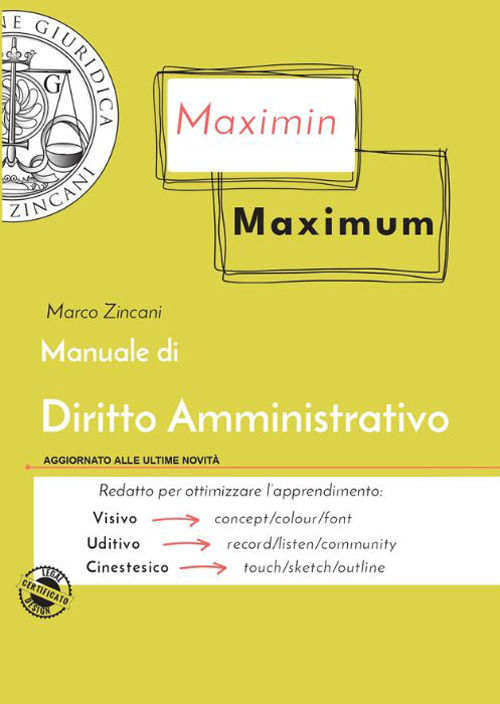 Manuale di diritto amministrativo