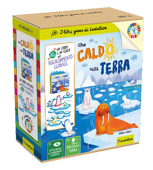 Che caldo sulla Terra! Ediz. a colori. Con gioco