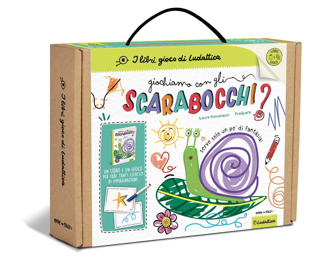 Giochiamo con gli scarabocchi? Storie incartate. Ediz. a colori. Con Gioco