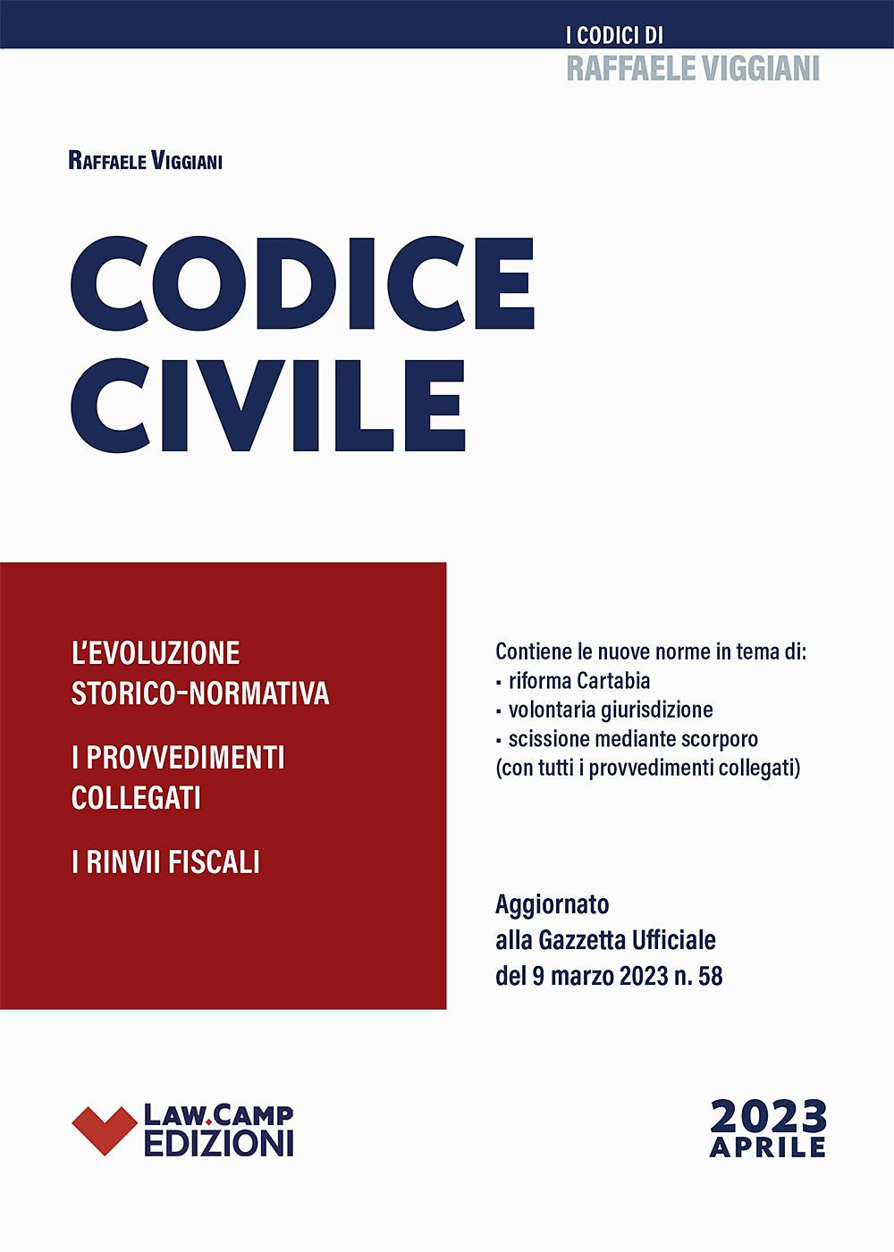 Codice civile. Aprile 2023