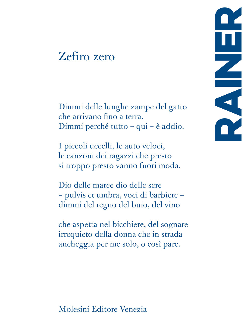 Zefiro zero