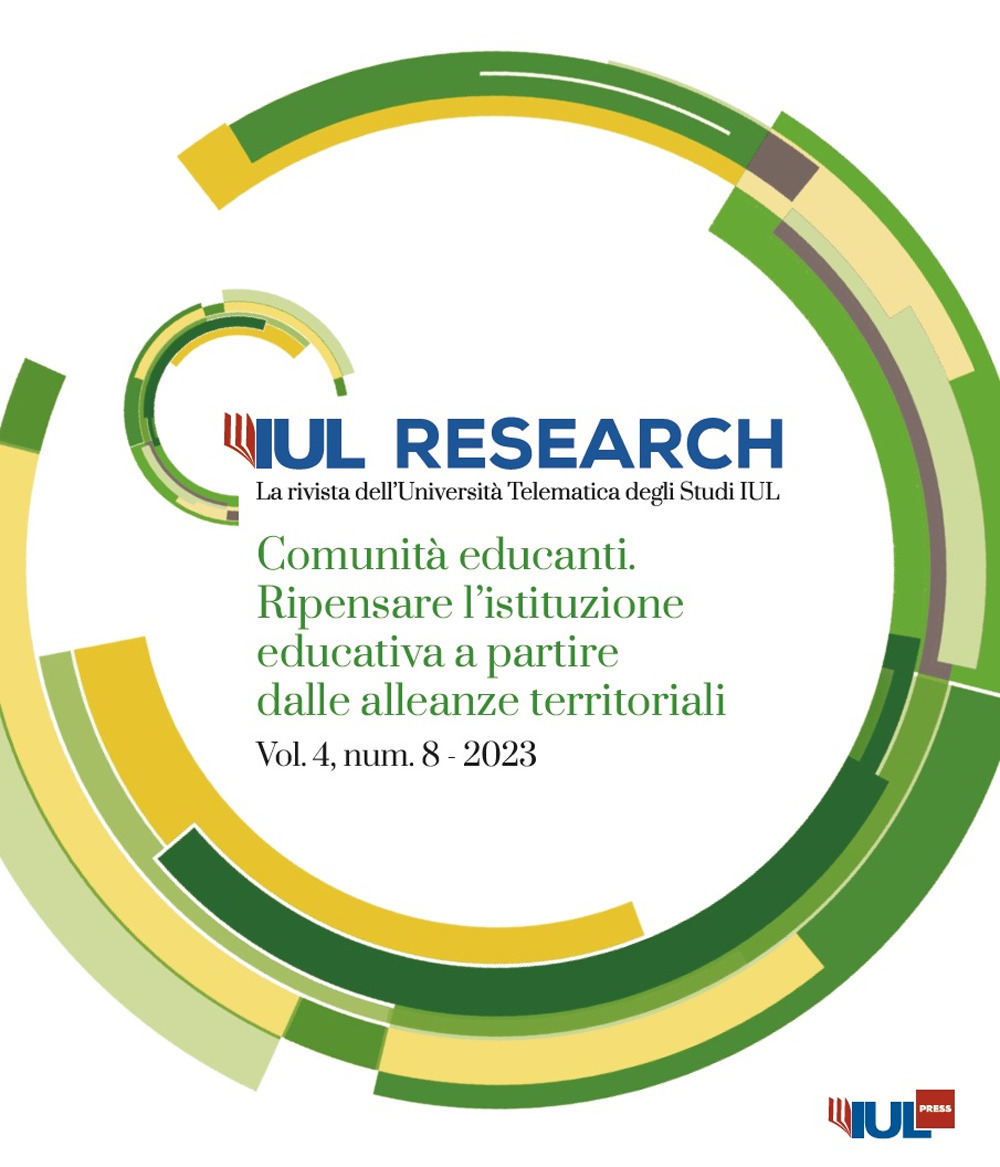 IUL Research (2023). Vol. 4: Comunità educanti. Ripensare l'istituzione educativa a partire dalle alleanze territoriali