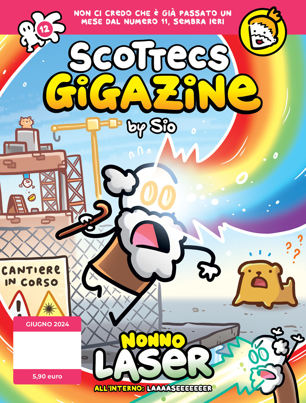 Scottecs Gigazine (Titolo venduto esclusivamente su Amazon, nelle fumetterie e in edicola). Vol. 12: Nonno Laser