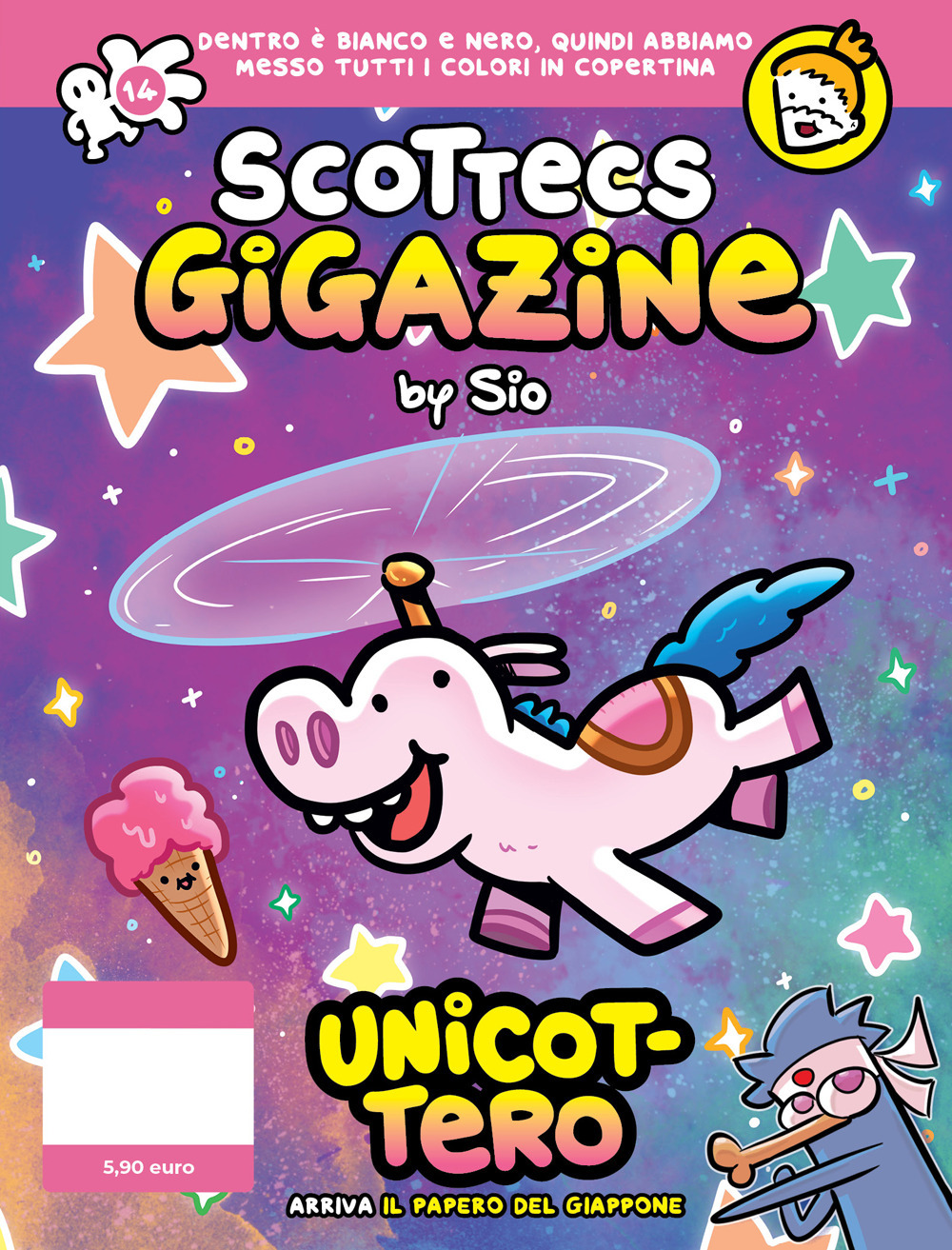 Scottecs Gigazine (Titolo venduto esclusivamente su Amazon, nelle fumetterie e in edicola). Ediz. integrale. Vol. 14: Unicottero