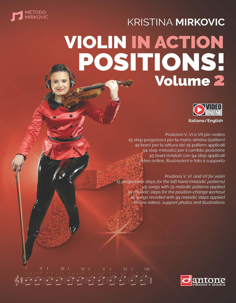 Violin in action. Positions. Metodo. Ediz. italiana e inglese. Con video online. Vol. 2