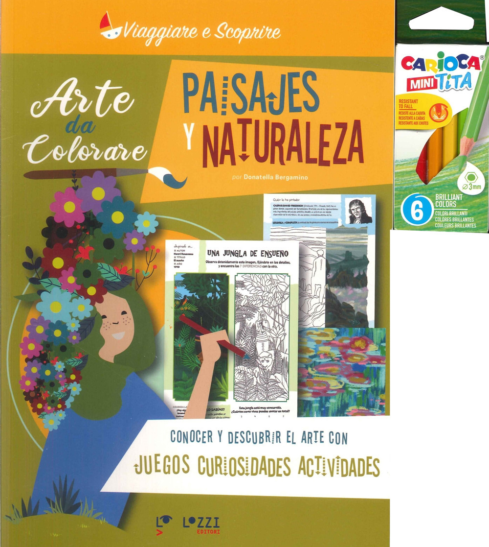 Paisajes y naturaleza. Arte da colorare