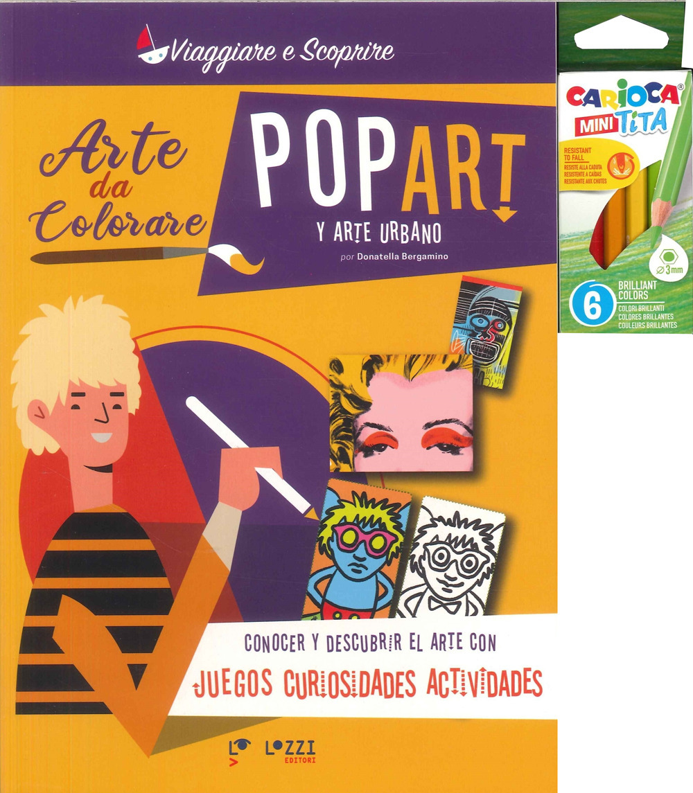 Pop art y arte urbano. Arte da colorare