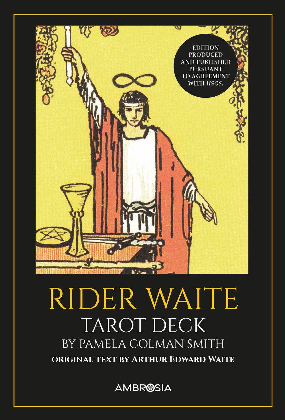 Rider waite tarot deck. Ediz. deluxe. Con 78 cards in 4 colours