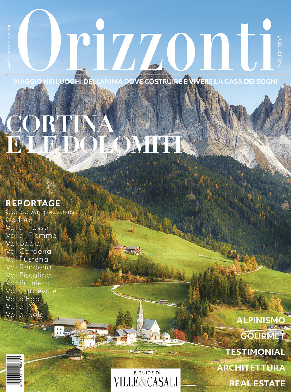 Orizzonti (2024). Ediz. a colori. Vol. 2: Cortina e le Dolomiti