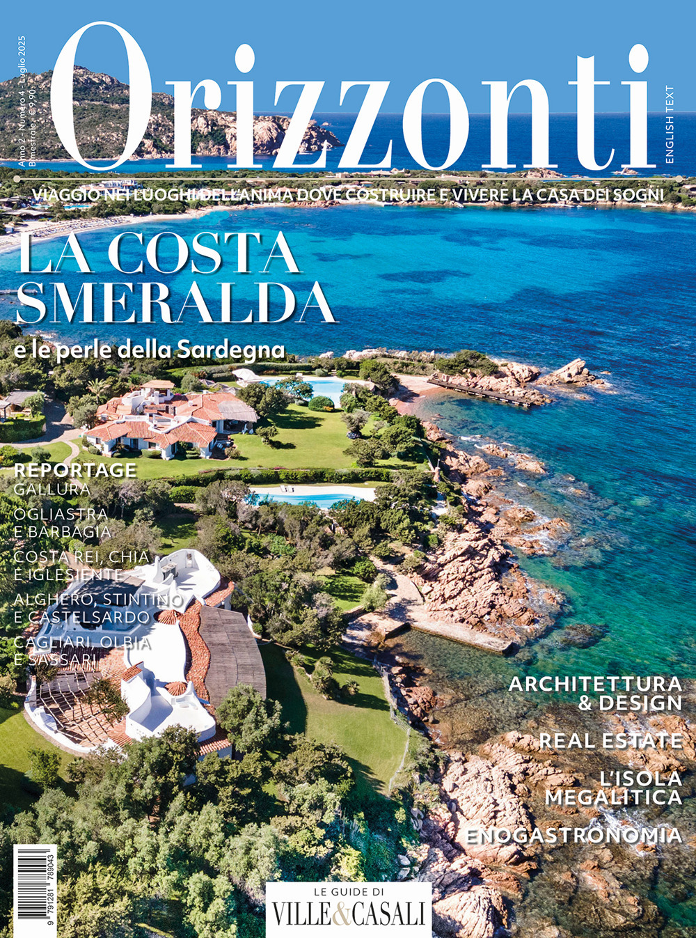 Orizzonti (2025). Ediz. illustrata. Vol. 4: Costa Smeralda e le perle della Sardegna