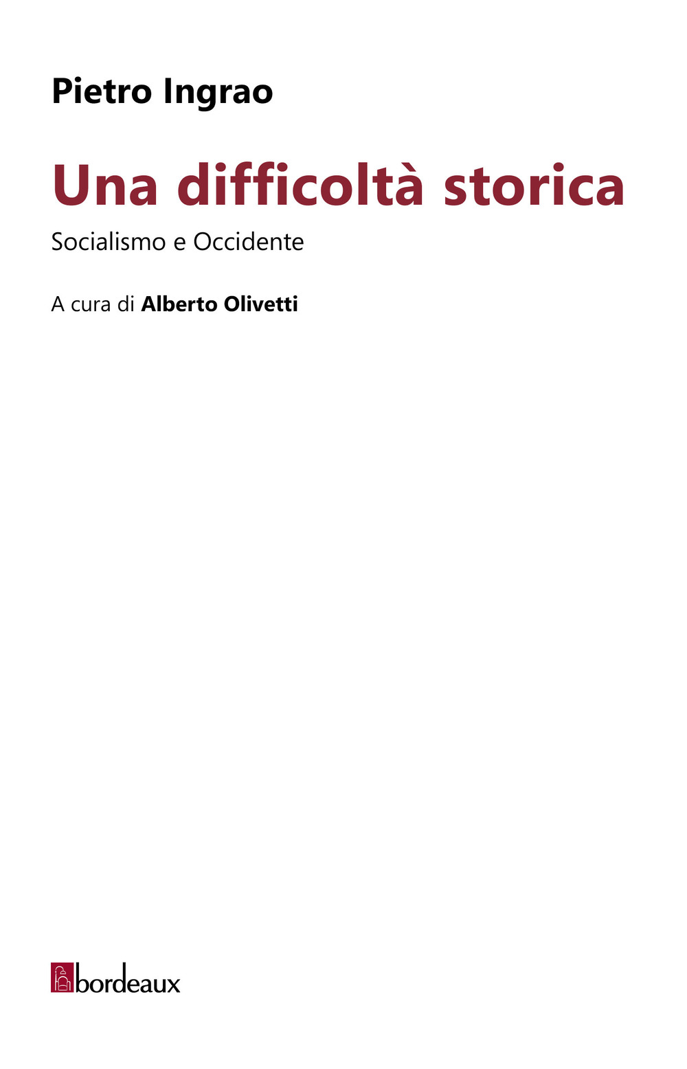 Una difficoltà storica