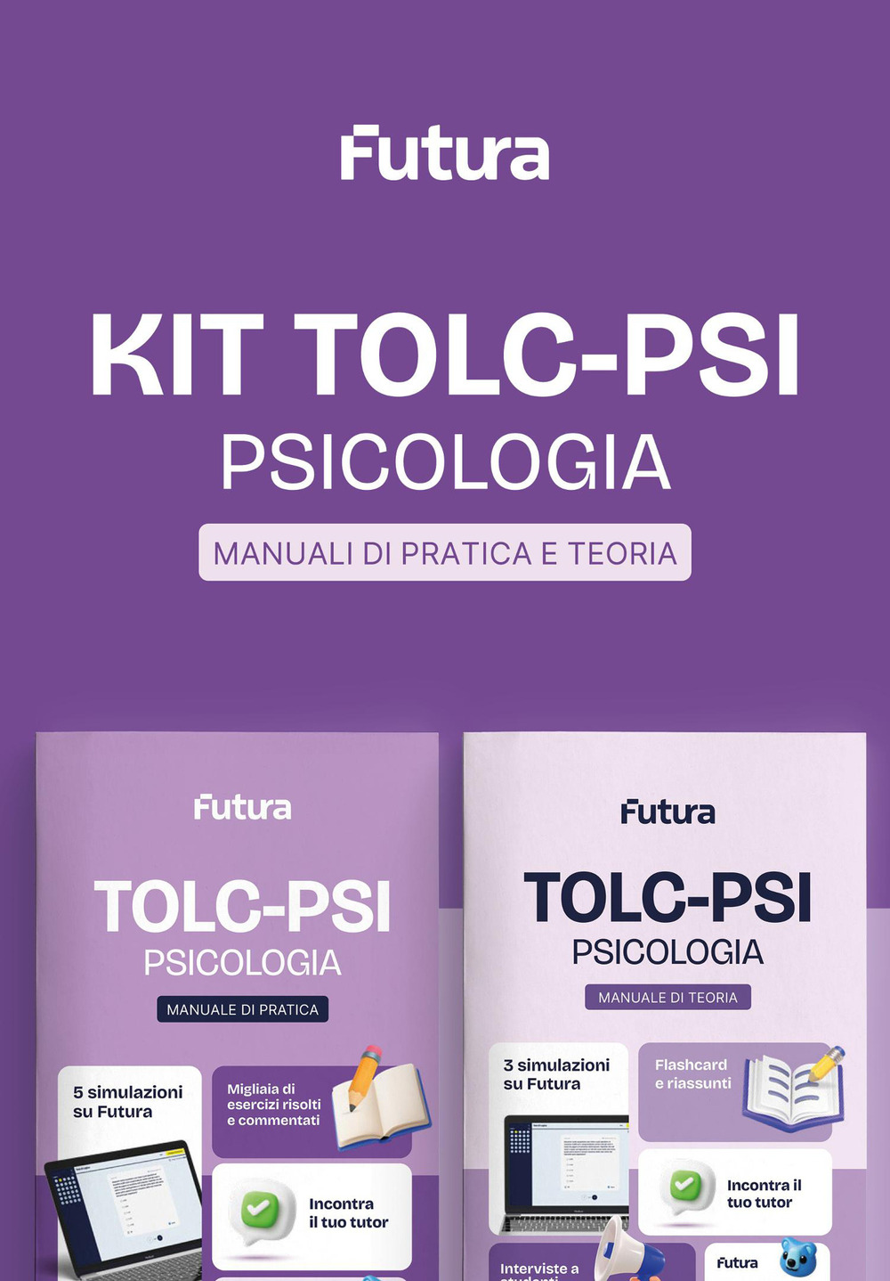 Accademia dei Test. Psicologia. Kit di preparazione