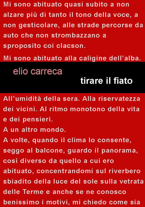 Tirare il fiato