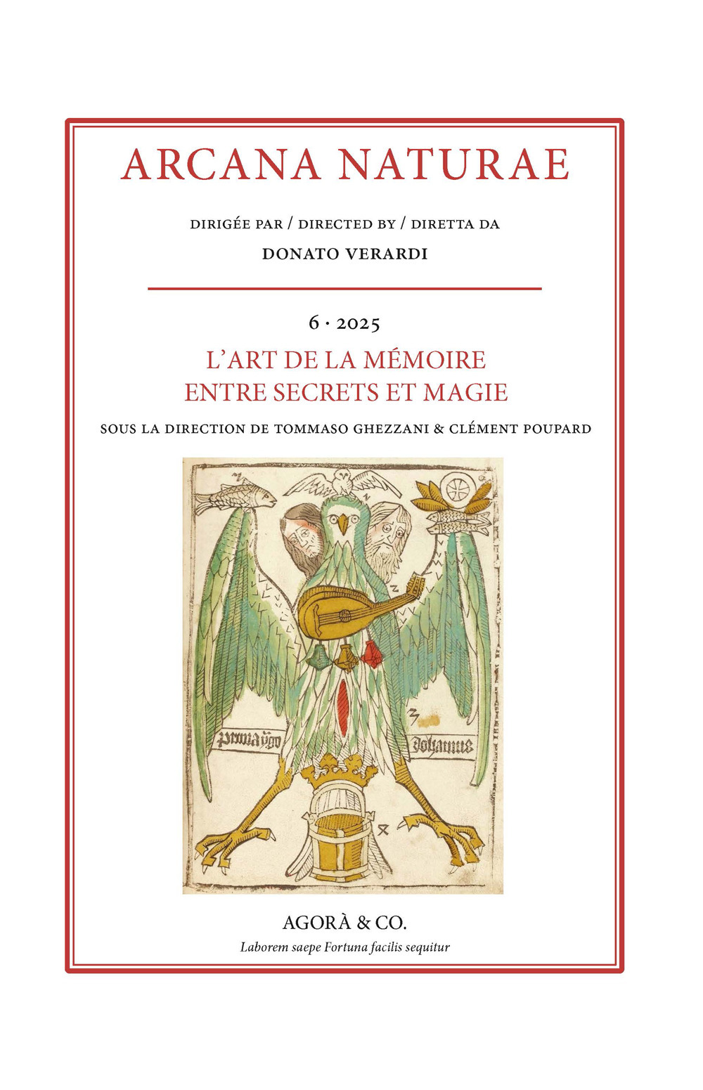 Arcana naturae (2025). Vol. 6: L' art de la mémoire entre secrets et magie