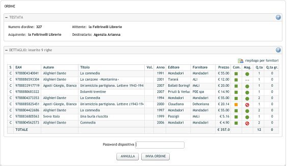 web ordering