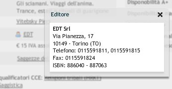 Zoom dati anagrafici